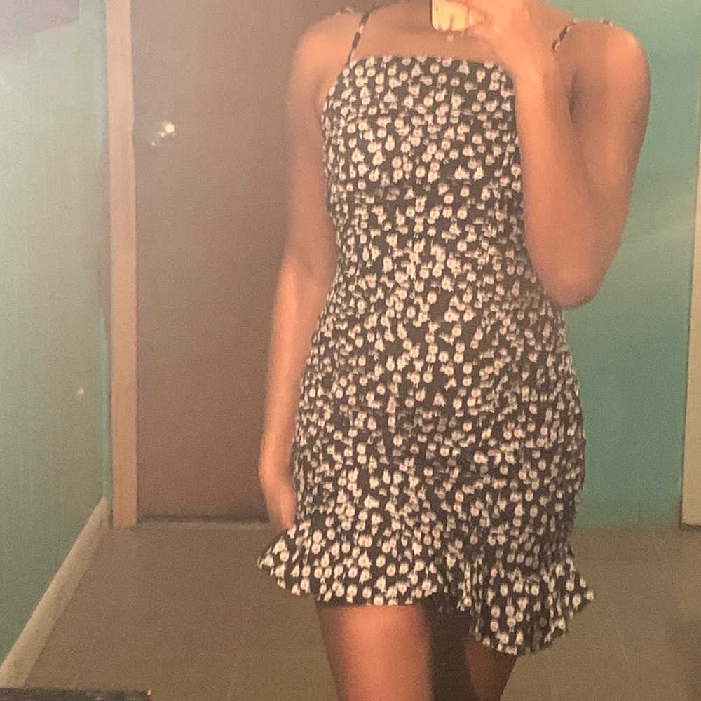 Floral Tie Cami Dress